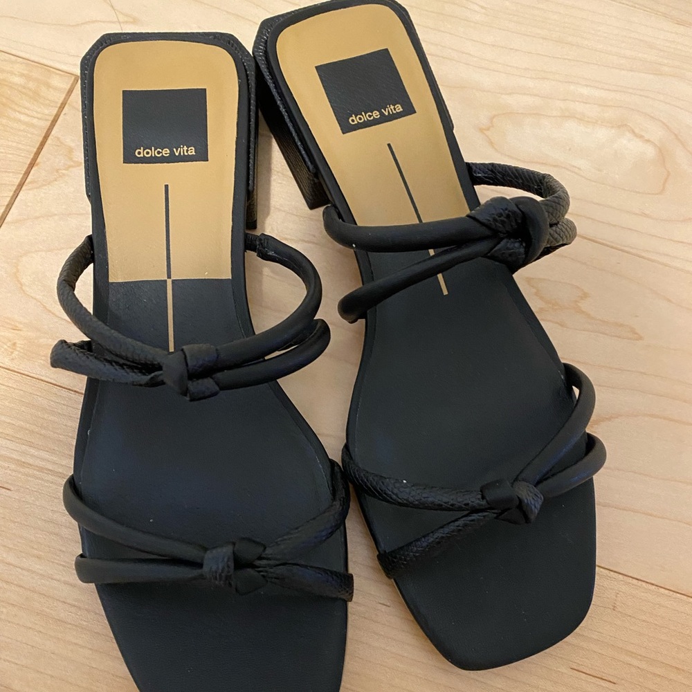 Dolce Vita slip on block sandal